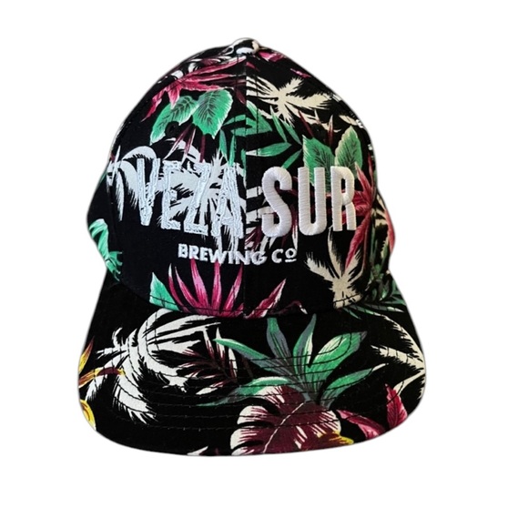 VEZA SUR Brewing Company Miami Tropical Print Base Ball Cap / Hat - Picture 1 of 11